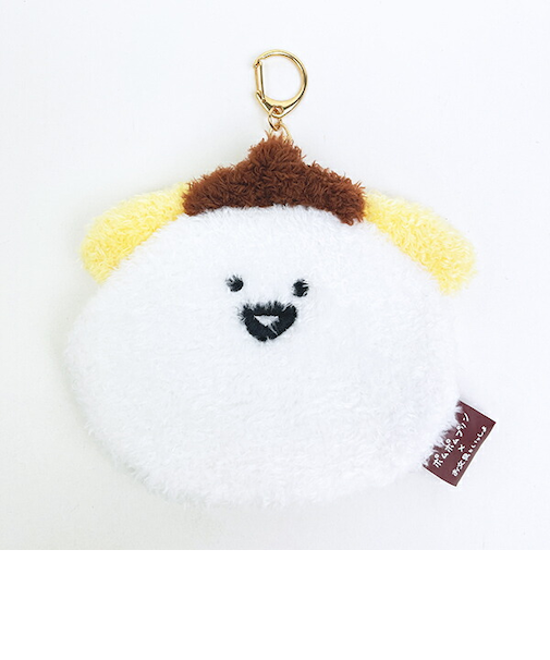 サンリオ ポムポムプリン×お文具といっしょ パスケース (1) お文具さん 定期入れ Sanrio