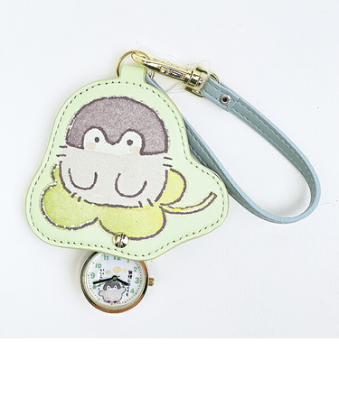 コウペンちゃん クローバー ダイカットキーチェーンウォッチ