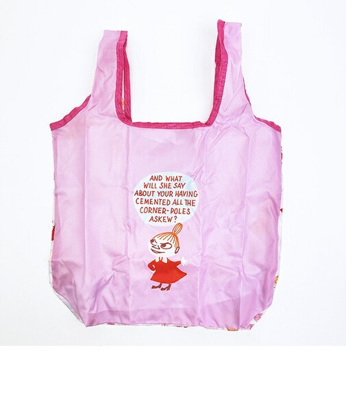 ムーミン リトルミイ エコバッグ 折りたたみバッグ ストライプ MOOMIN