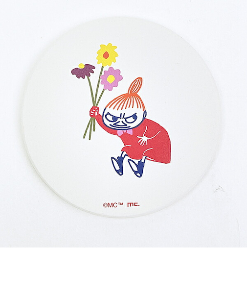 ムーミン リトルミイ 吸水コースター花束 吸水 キッチン MOOMIN
