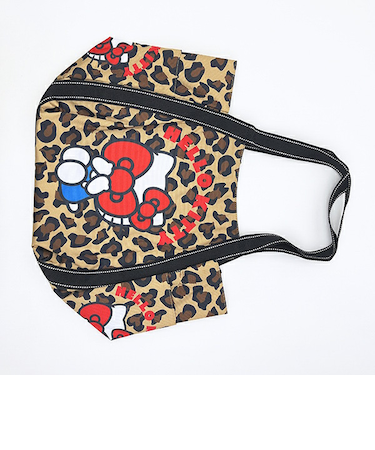 サンリオ ハローキティ 目隠し バルーントートバッグ レオパード Sanrio