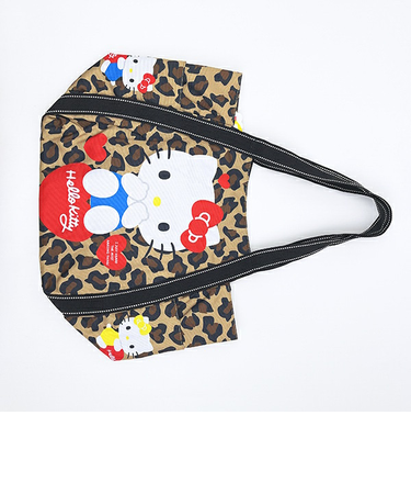 サンリオ ハローキティ ハート バルーントートバッグ レオパード Sanrio