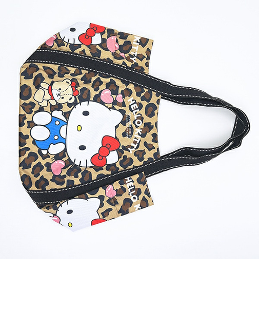 サンリオ ハローキティ 二人 バルーントートバッグ レオパード Sanrio