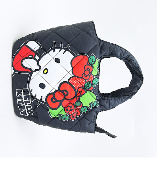 サンリオ ハローキティ 中綿ミニトートバッグ りんごキティ ランチ Sanrio