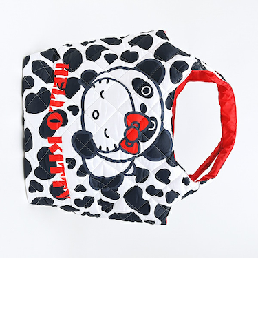 サンリオ ハローキティ 中綿キルティングトートバッグ(大) うし総柄 Sanrio