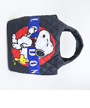 スヌーピー ロンドン 中綿トートバッグ  SNOOPY