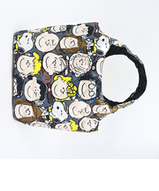 スヌーピー キャラクター総柄 中綿トートバッグ  SNOOPY