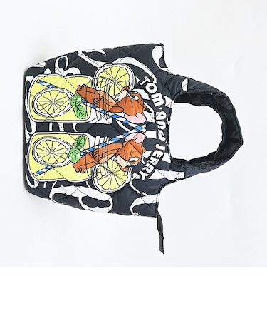 トムとジェリー 中綿ミニトートバッグ  トムジェリ