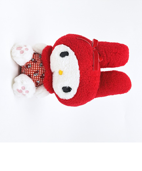 サンリオ マイメロディ ぬいぐるみ 赤チェック S sanrio｜パーフェクト