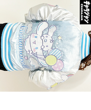 サンリオ シナモロール キラキラバルーン スカジャン アパレル ライトブルー sanrio