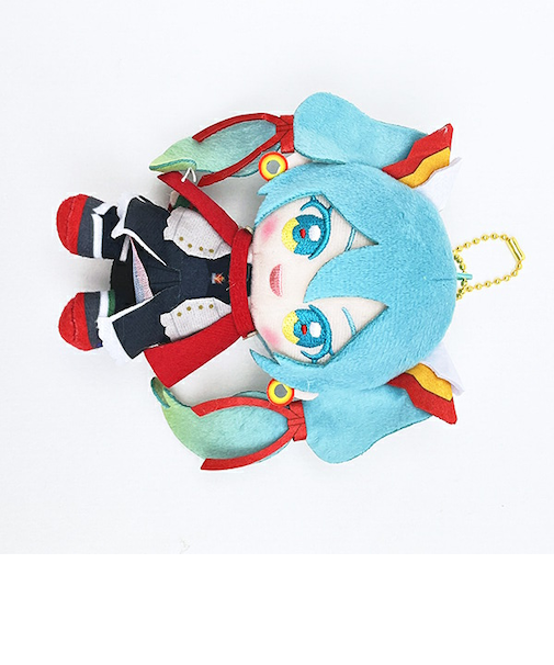 初音ミク ×機動武闘伝Gガンダム Chibiぬいおすわりマスコット ぬいぐるみ