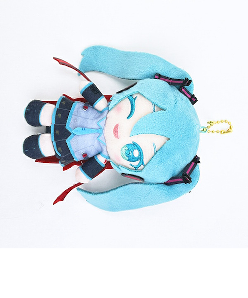 初音ミク ×エールストライクガンダム Chibiぬいおすわりマスコット ぬいぐるみ