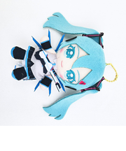 初音ミク ×ストライクフリーダムガンダム弐式 Chibiぬいおすわりマスコット ぬいぐるみ