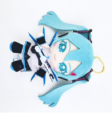 初音ミク ×ストライクフリーダムガンダム弐式 Chibiぬいおすわりマスコット ぬいぐるみ