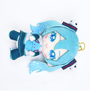 初音ミク ×ダブルオーガンダム Chibiぬいおすわりマスコット ぬいぐるみ