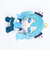 初音ミク ×ダブルオーガンダム Chibiぬいおすわりマスコット ぬいぐるみ