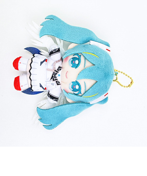 初音ミク ×ウイングガンダムゼロEW Chibiぬいおすわりマスコット ぬいぐるみ