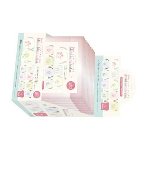 水森亜土 シークレットミニ巾着 【全10種類のうちランダムで1点】