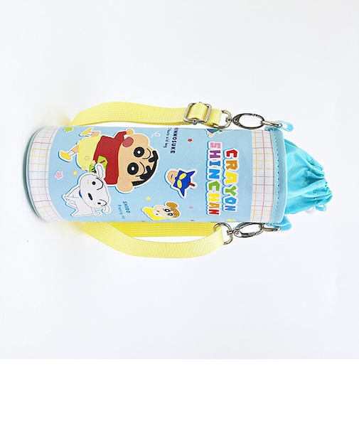 クレヨンしんちゃん ステッカー ボトルカバーL ランチ用品