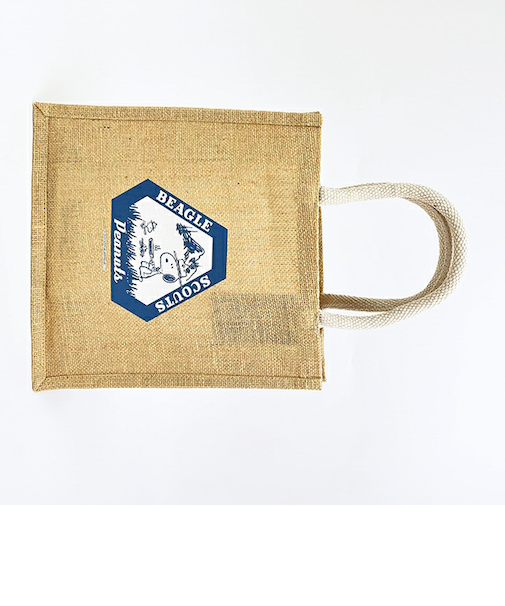 スヌーピー ビーグルスカウト ジュートバッグ(M) トートバッグ SNOOPY