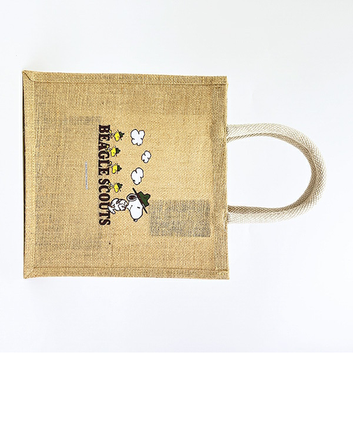 スヌーピー ビーグルスカウト ジュートバッグ(M) トートバッグ SNOOPY