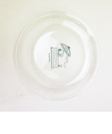 スヌーピー チルライフ  ガラスプレート 食器 SNOOPY