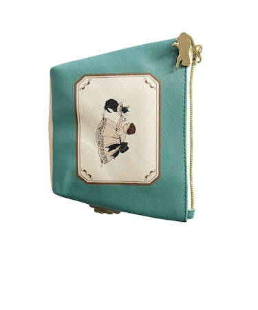 くらはしれい 船形ポーチ グリーン kurahashi Rei