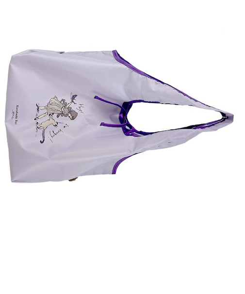 くらはしれい エコバッグ パープル kurahashi Rei