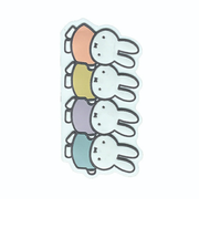 ミッフィー PVCシートベルトストッパー おともだち カー用品 miffy