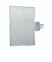 ミッフィー ブランケットになるヘッドレストセレクション グレー カー用品 miffy