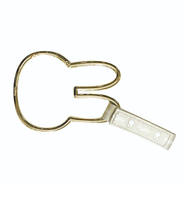 ミッフィー miffy ヘッドレストカラビナフック ゴールド カー用品