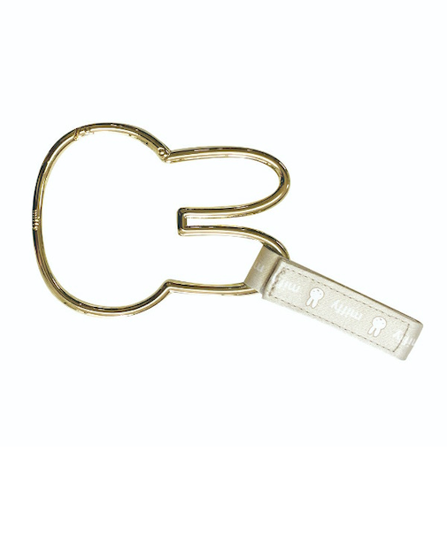 ミッフィー miffy ヘッドレストカラビナフック ゴールド カー用品