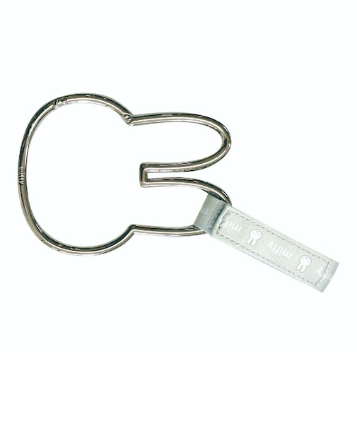 ミッフィー miffy ヘッドレストカラビナフック シルバー カー用品