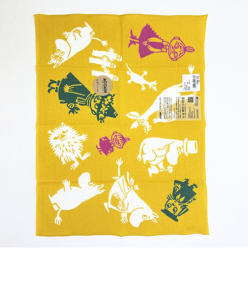 ムーミン ムーミンフレンズ 注染のハンカチ MOOMIN