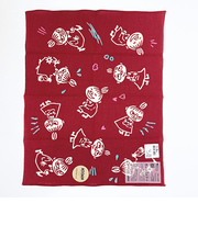 ムーミン リトルミイ赤 注染のハンカチ MOOMIN