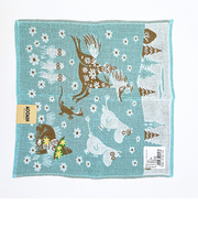 ムーミン かけっこ 三重ガーゼハンカチ MOOMIN