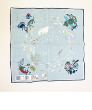 ムーミン 海 リバーシブルランチクロス MOOMIN