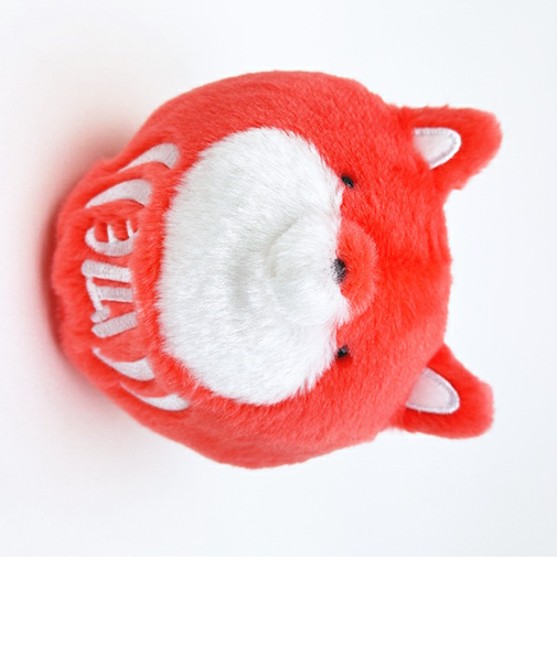 タヌキとキツネ キツネだるま ぬいぐるみ