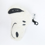 スヌーピー フェイスポーチ monokure mate SNOOPY