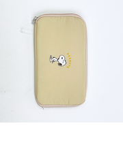 スヌーピー パスポートケース ベージュ トラベル SNOOPY