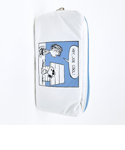 スヌーピー ポーチ (ブルー) コミック SNOOPY