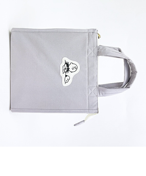 スヌーピー ＆チャーリーブラウン ランチトートバッグ グレー