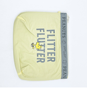 スヌーピー ウッドストック フラットポーチ イエロー SNOOPY