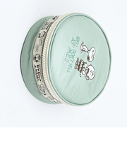 スヌーピー サークルコスメポーチ グリーン トラベル SNOOPY