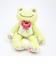 かえるのピクルス スマイルハート ビーンドール ぬいぐるみ グリーン