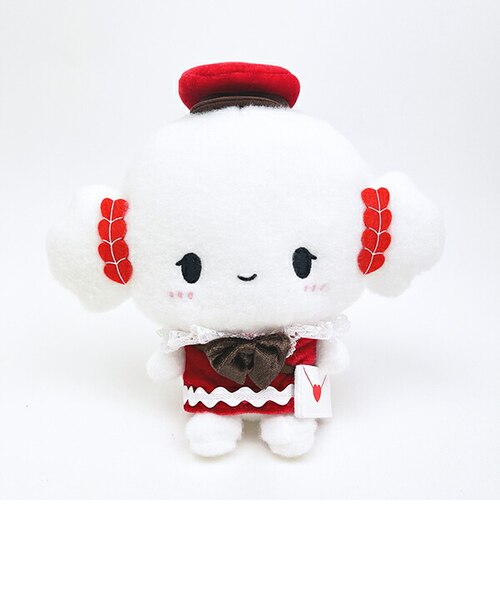 こぎみゅん 手作りくまさん スノーラビット マスコット いちご新聞
