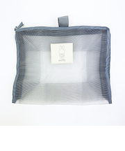 ミッフィー miffy メッシュオーガナイザー(Mサイズ) グレー 小物入れ