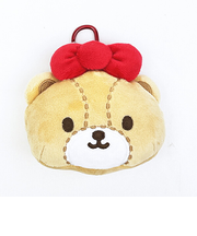 サンリオ タイニーチャム カラビナ付きぬいぐるみファスナーマスコット ポーチ Sanrio
