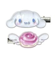 サンリオ シナモロール ぷっくりったいヘアクリップ 2P シナモン sanrio