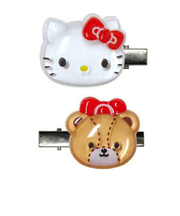 サンリオ ハローキティ ぷっくりったいヘアクリップ 2P sanrio